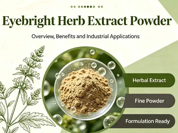 The Secret Benefits of Eyebright Herb Extract in Eye Skincare
